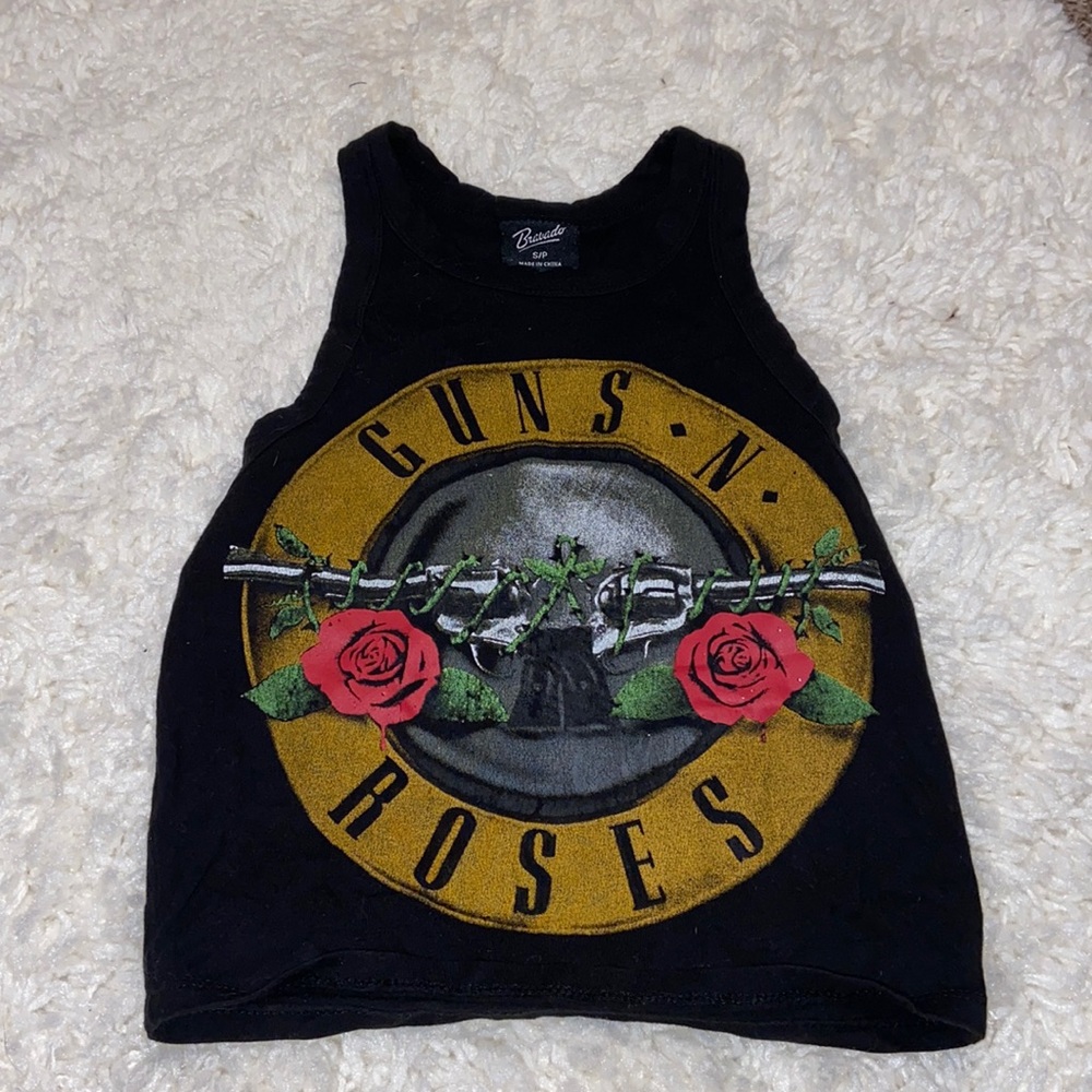 Guns and Roses Crop Tank🖤
